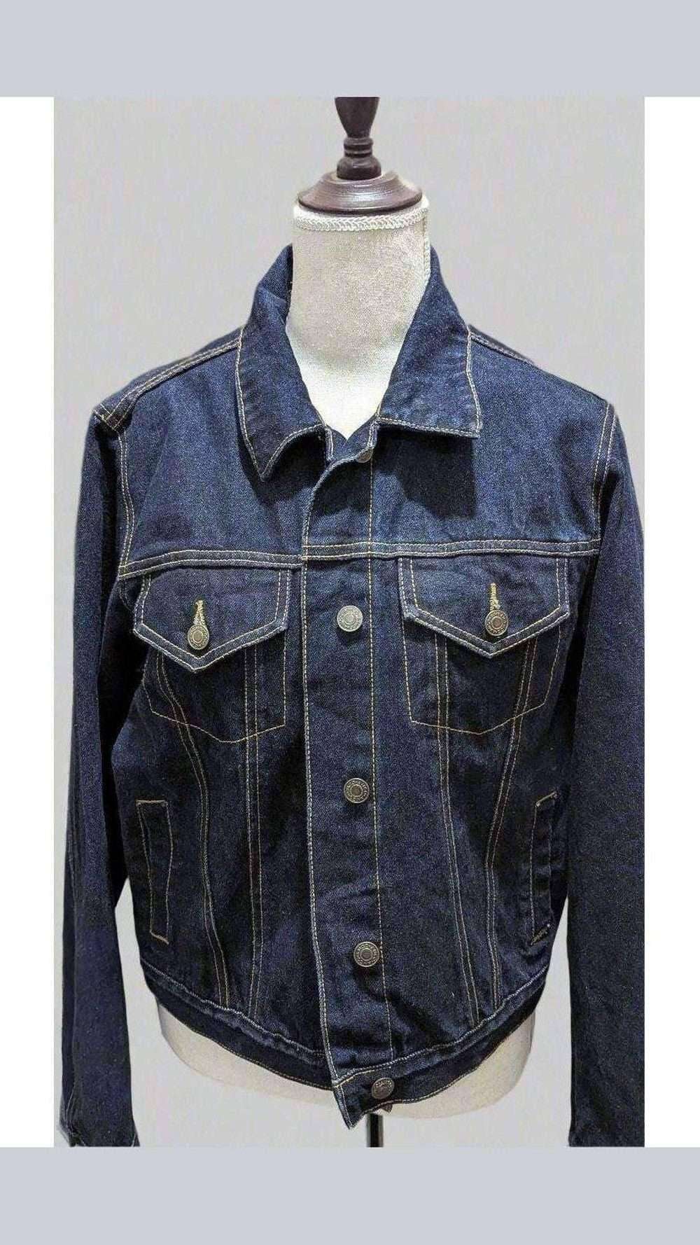 Indigo Denim Jacket - Vintage Classic Cool