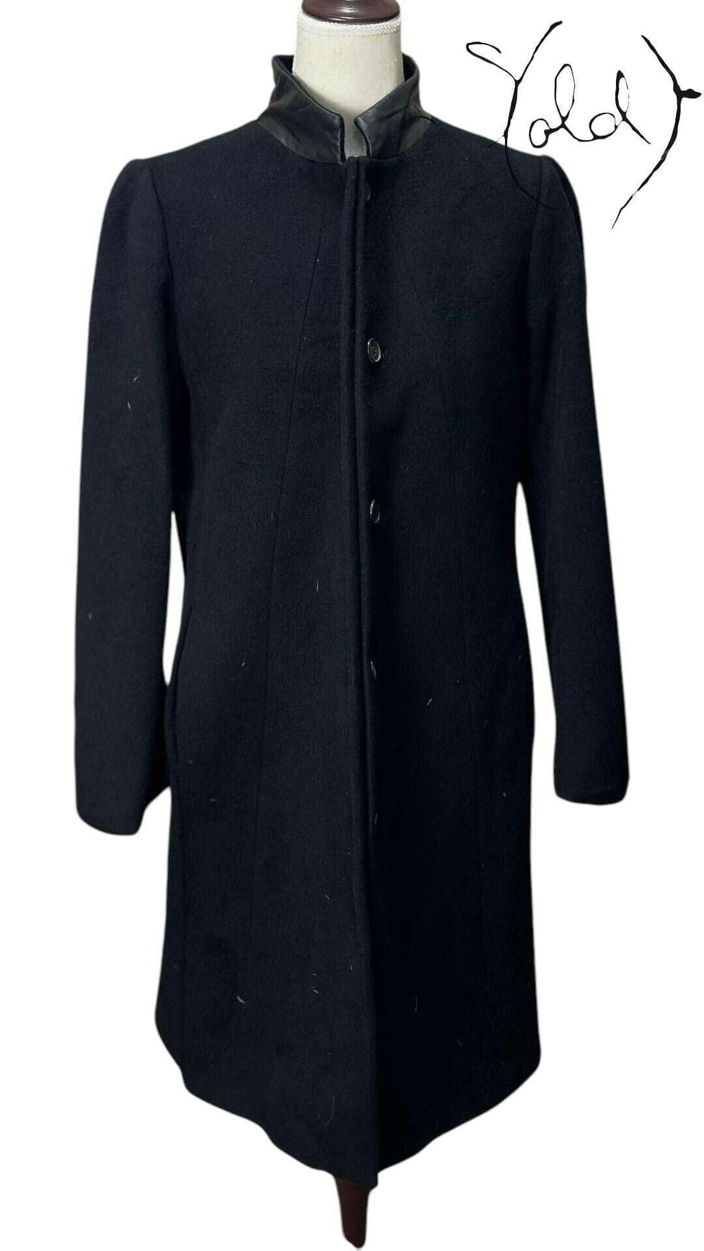 Jill Sander Cashmere Coat – Quiet Luxury, Detail view | Sold Attire