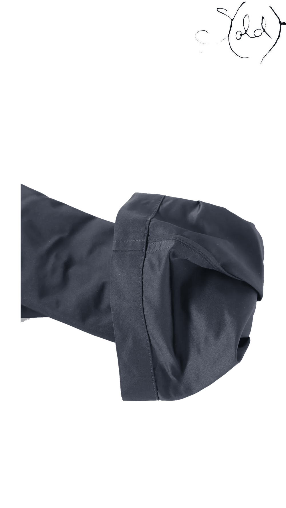 Jil Sander Navy Belted Coat Size 32 - view 14