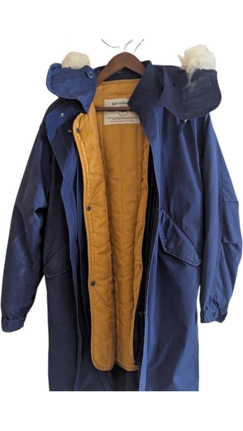 Kai Aakmann Blue Parka – Rare Vintage Winter Jacket coats, Jacket, Rare Gems