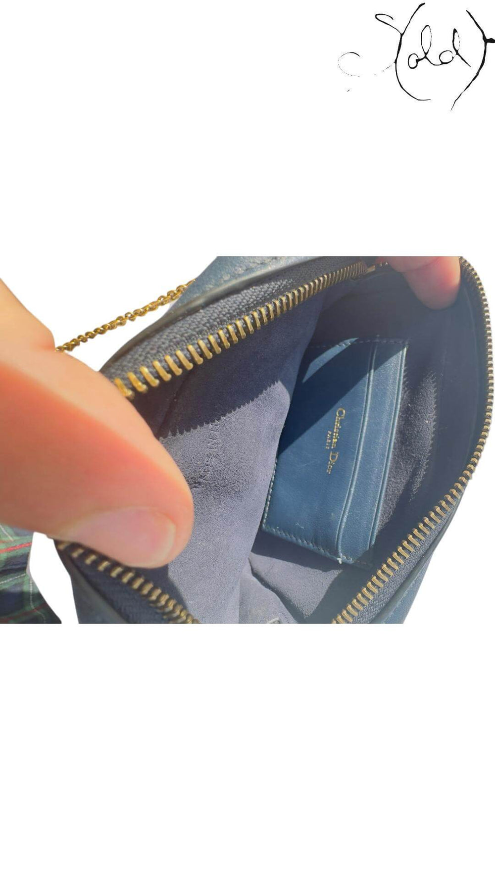 Lady Dior Camera Case – Cannage Leather, Detail view | Sold Attire