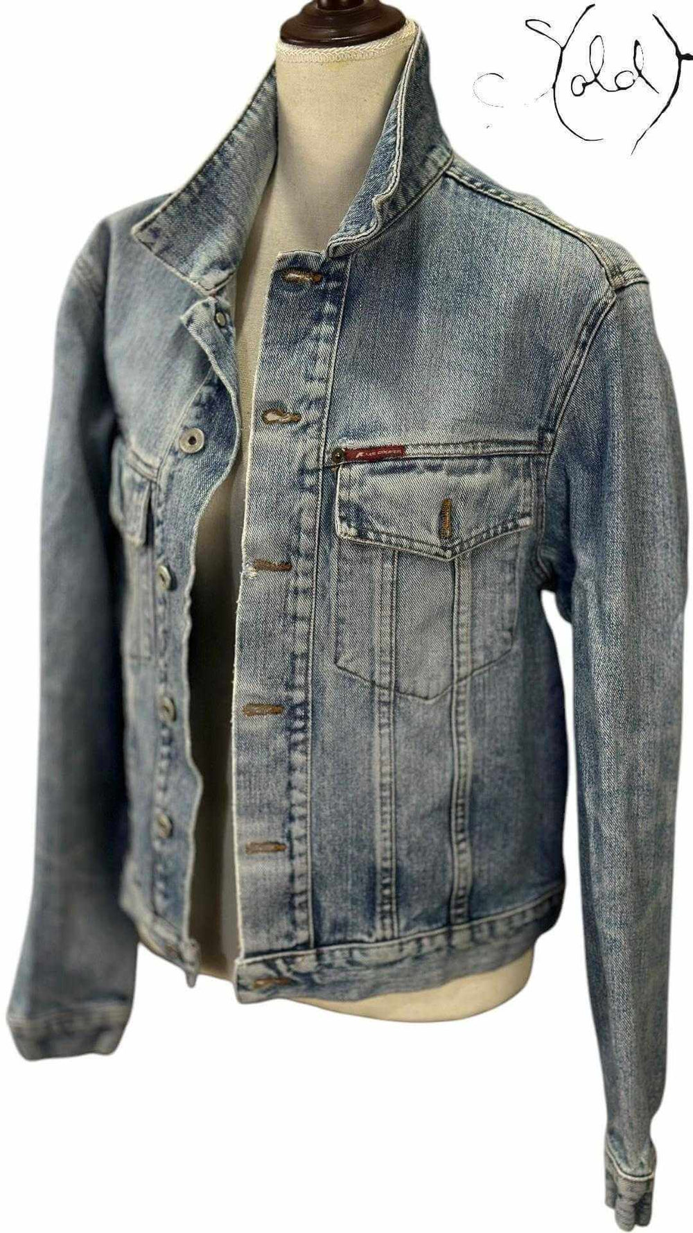 Lee Cooper Vintage Denim Jacket – Streetwear Icon, Back view | Sold Attire