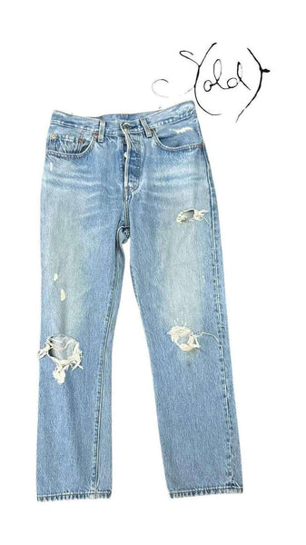 Product: Levi’s Distressed Jeans - Classic Americana