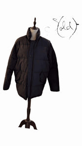 Levi’s Quilted Puffer– Vintage Warmth & Style, Back view | Sold Attire