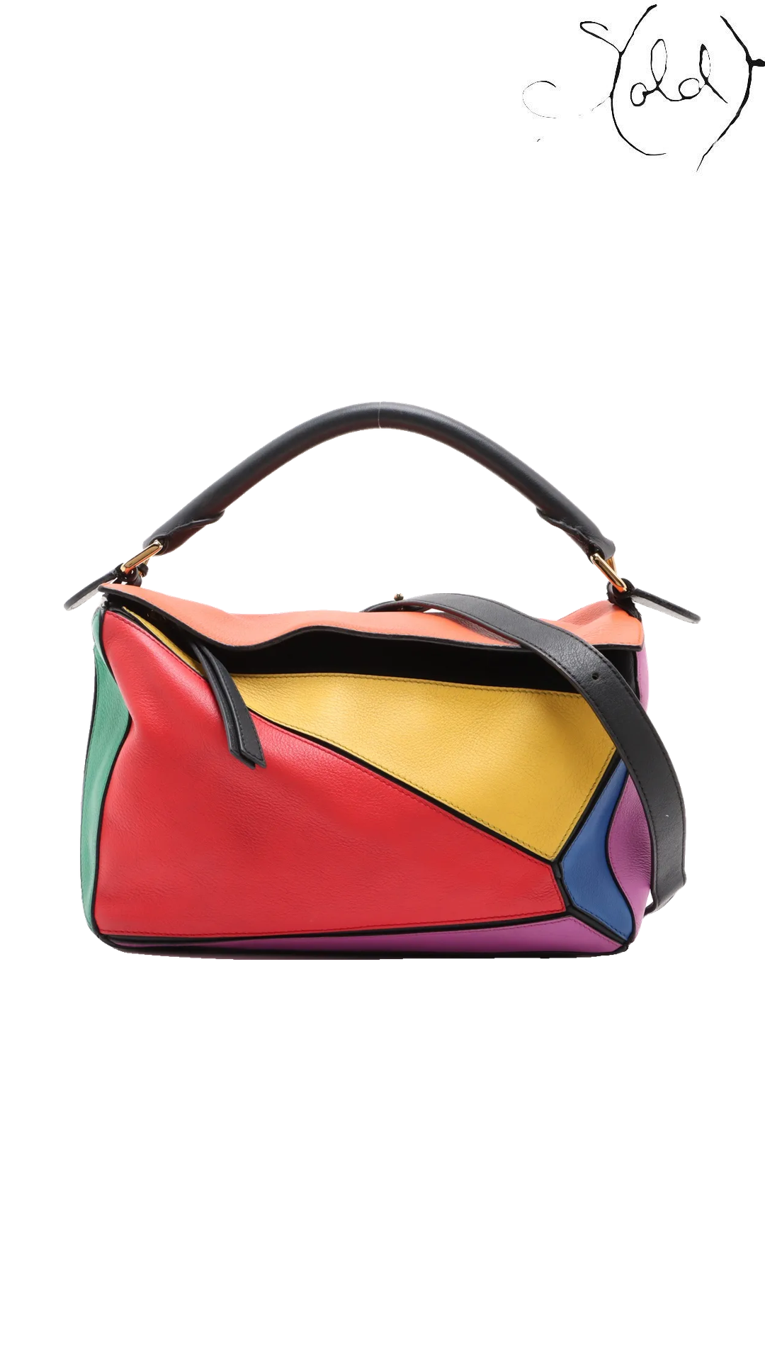 Loewe Puzzle Medium Multicolour 2017 front view