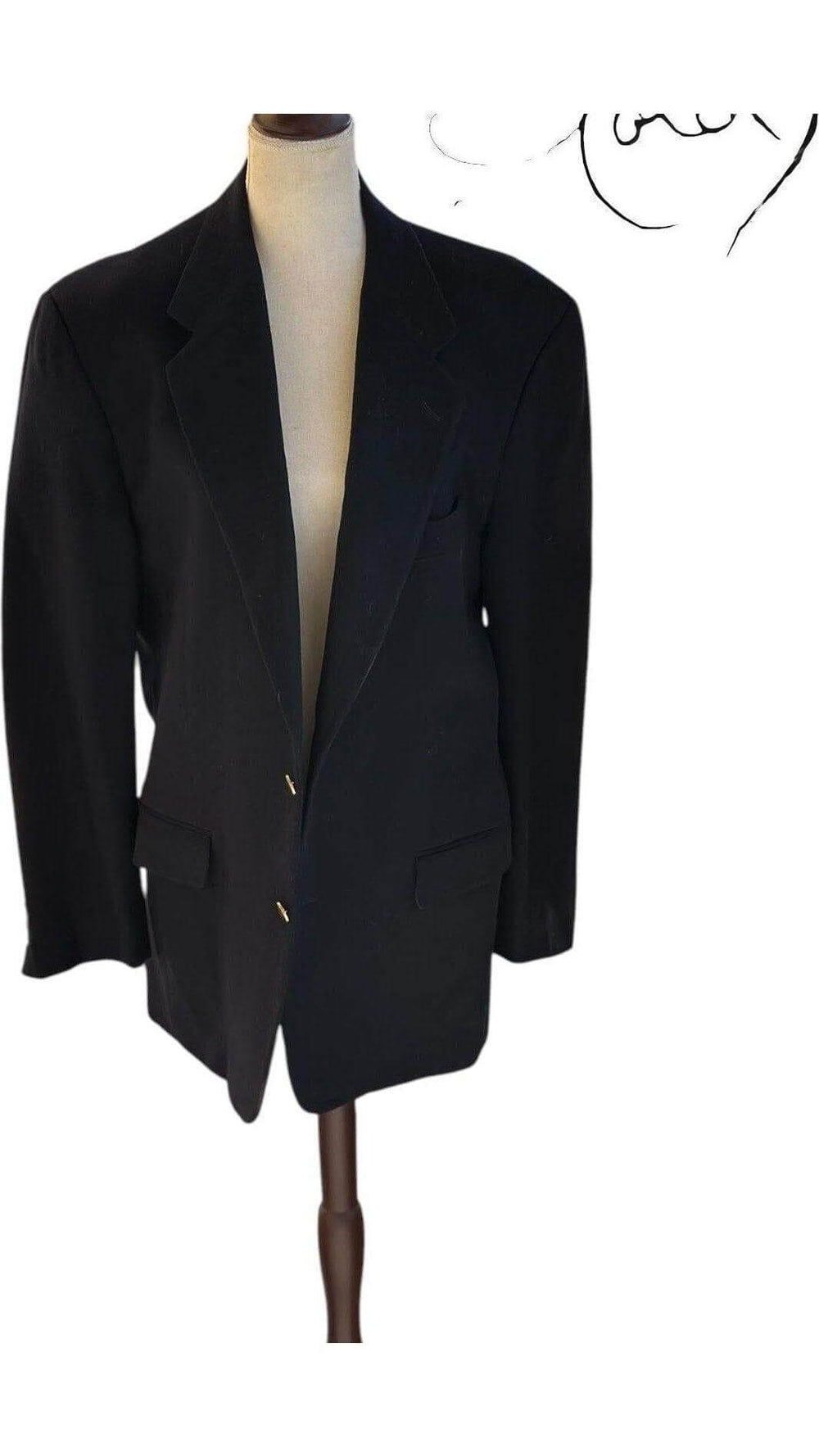 Loro Piana Two-Button Blazer – Sophisticated Luxury, Back view | Sold Attire