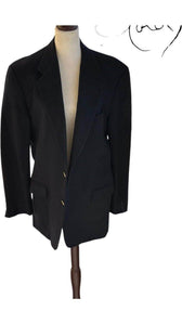 Loro Piana Two-Button Blazer – Sophisticated Luxury, Back view | Sold Attire