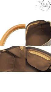Louis Vuitton 2020 Monogram Speedy 35, Hardware detail | Sold Attire