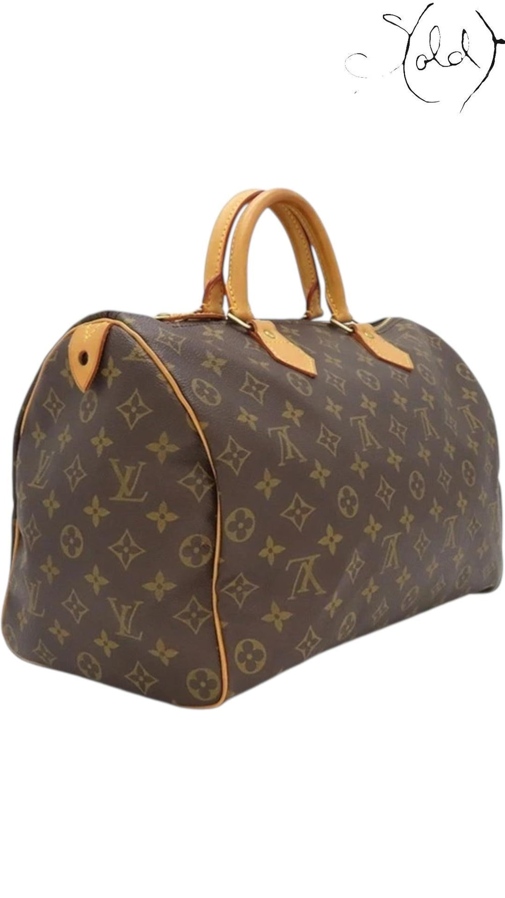 Louis Vuitton 2020 Monogram Speedy 35, Back view | Sold Attire