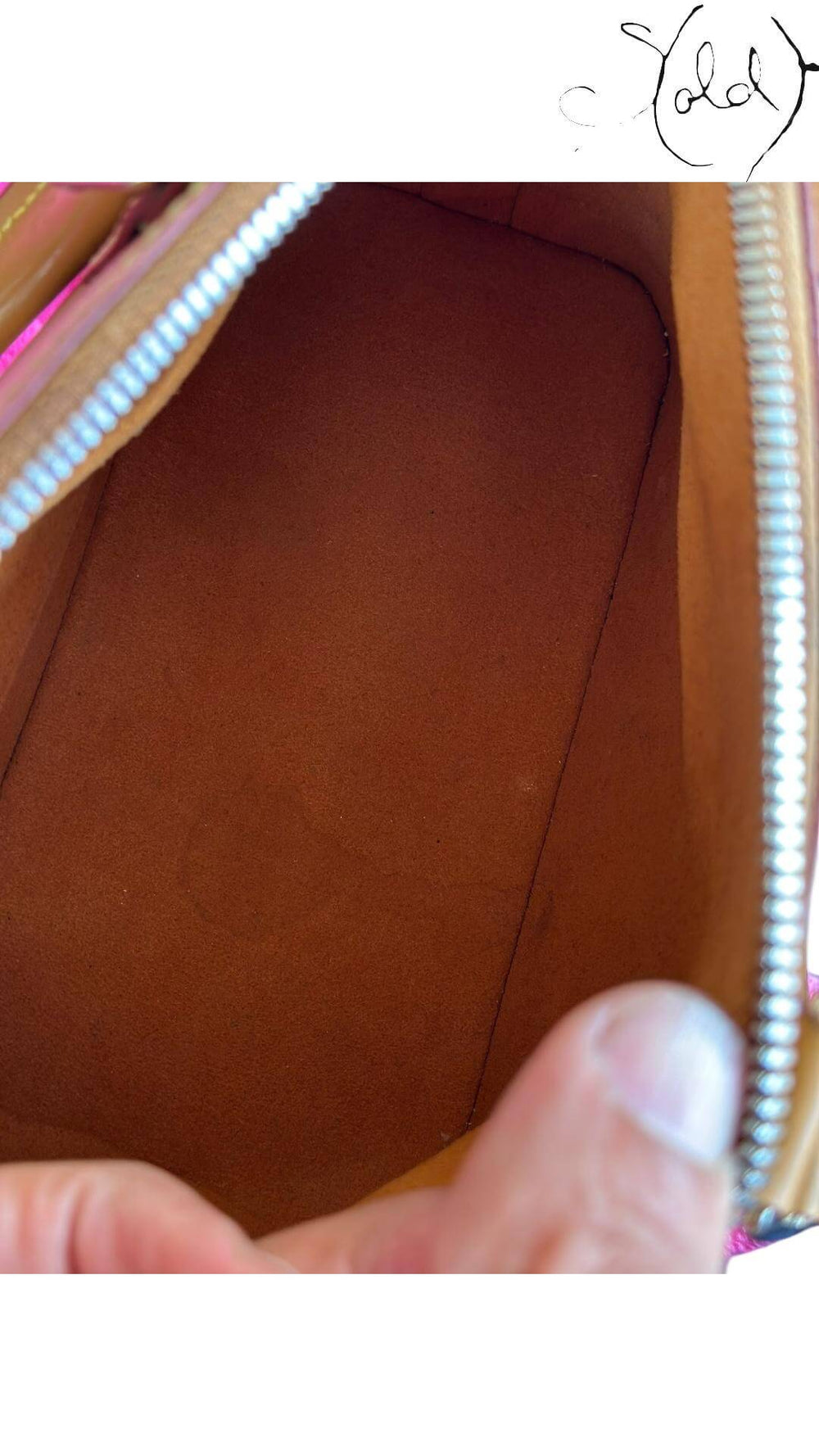 Louis Vuitton Alma BB in Gold Miel Epi Leather – Archival Petite Icon, Base view | Sold Attire