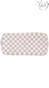 Louis Vuitton Neverfull MM Azur Damier Canvas 2010, Detail view | Sold Attire