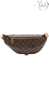 Louis Vuitton Monogram Bum Bag with RFID Chip, Back view | Sold Attire