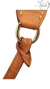 Sold Attire Louis Vuitton Monogram Pochette Accessoires M51980, brown coated canvas with leather trim and gold hardware.