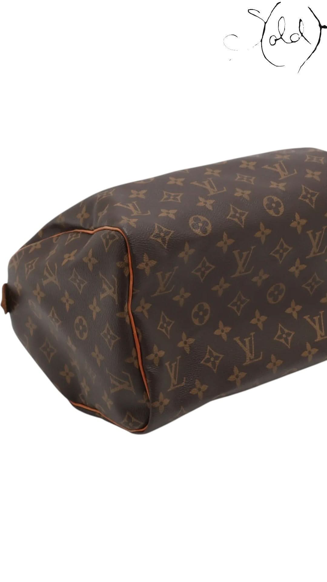 Louis Vuitton Bags Louis Vuitton Speedy 30 Monogram Canvas 2015 | Sold Attire