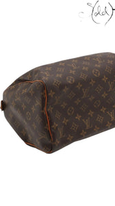 Louis Vuitton Speedy 30 Monogram Canvas, Detail view | Sold Attire
