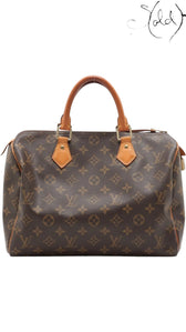 Louis Vuitton Speedy 30 Monogram Canvas, Authenticated Pre-Owned | Sold Attire