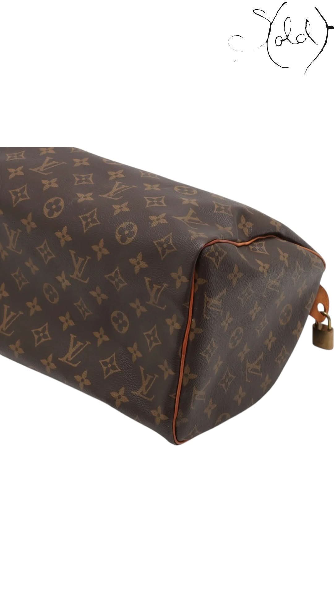 Louis Vuitton Bags Louis Vuitton Speedy 30 Monogram Canvas 2015 | Sold Attire