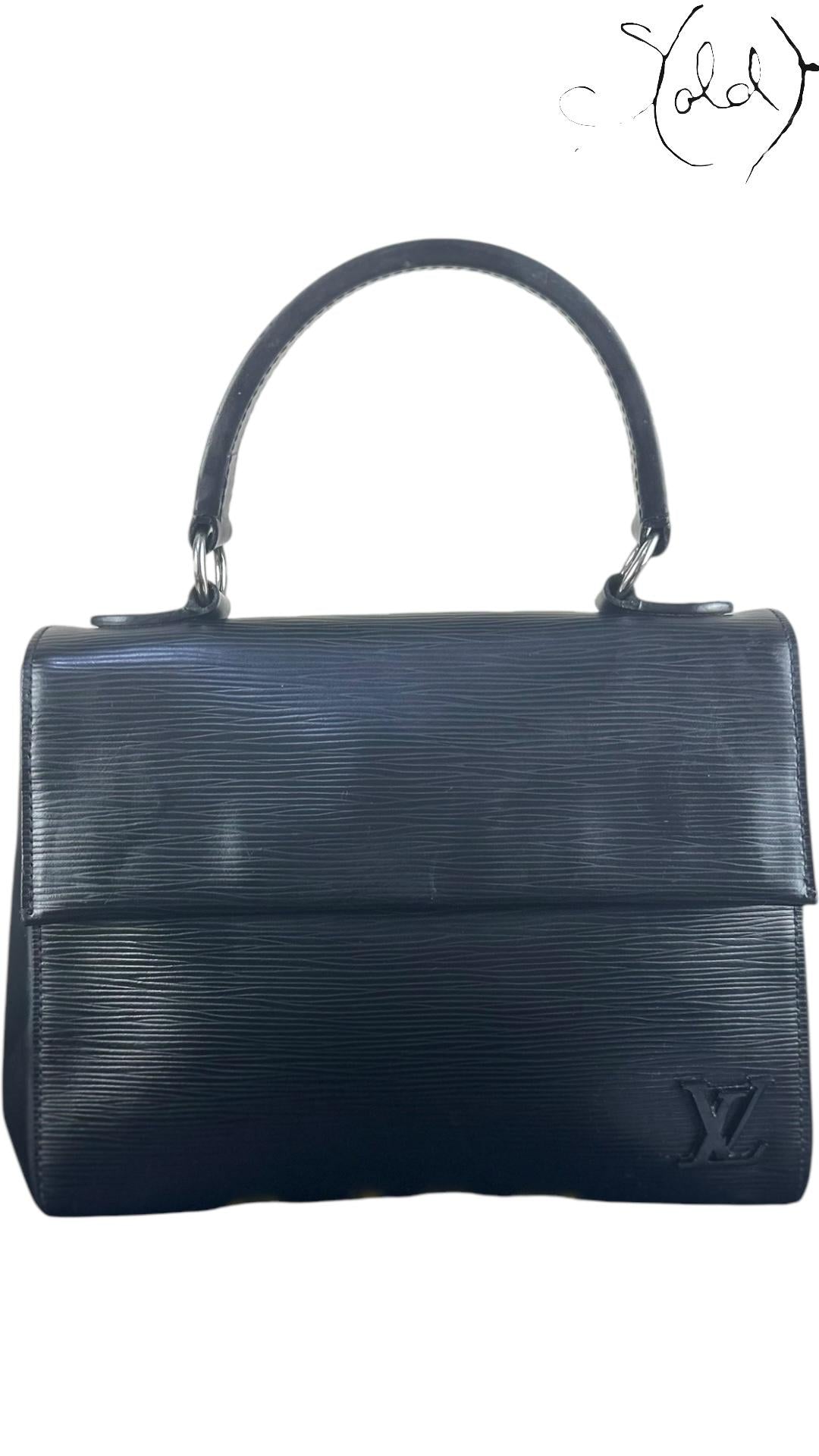 Louis Vuitton Cluny Mini – Epi Noir | Sold Attire - Sold Attire