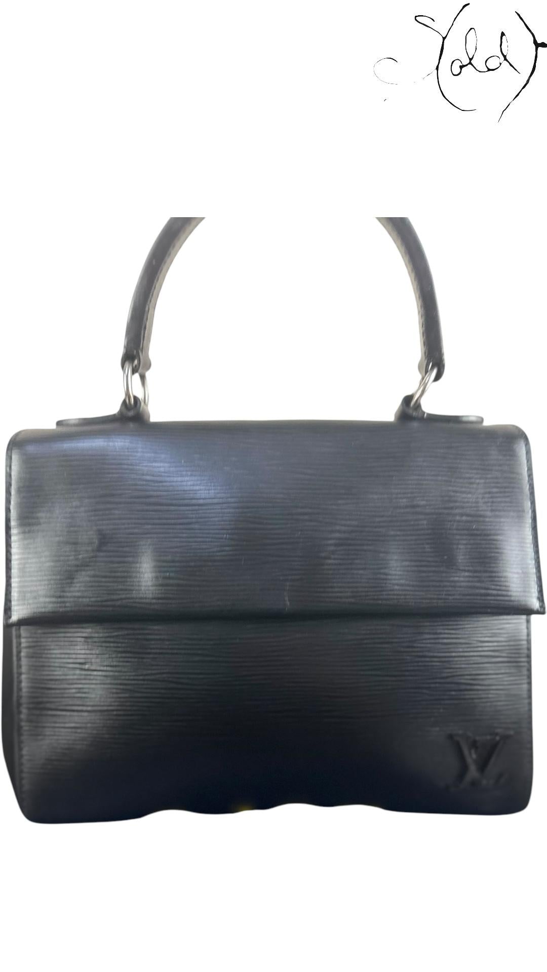 Louis Vuitton Cluny Mini – Epi Noir | Sold Attire - Sold Attire