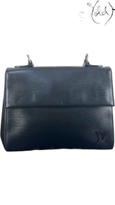 Louis Vuitton Cluny Mini – Epi Noir, Back view | Sold Attire