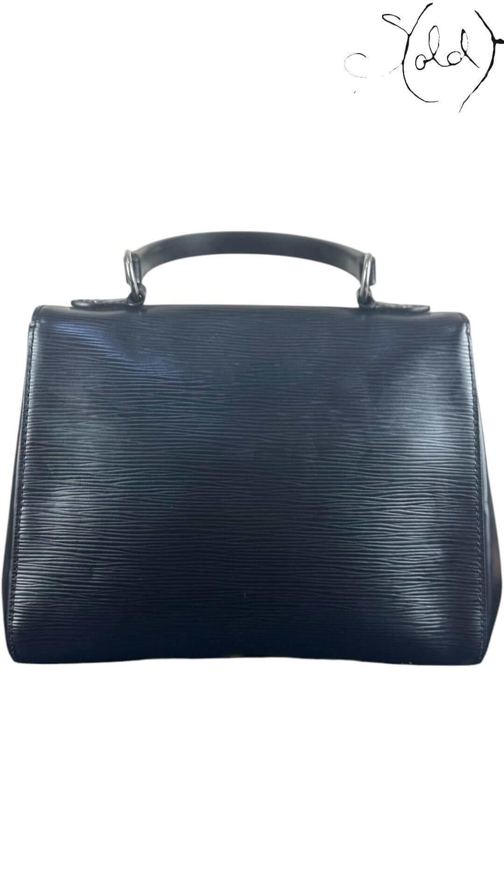 Louis Vuitton Cluny Mini – Epi Noir, Hardware detail | Sold Attire
