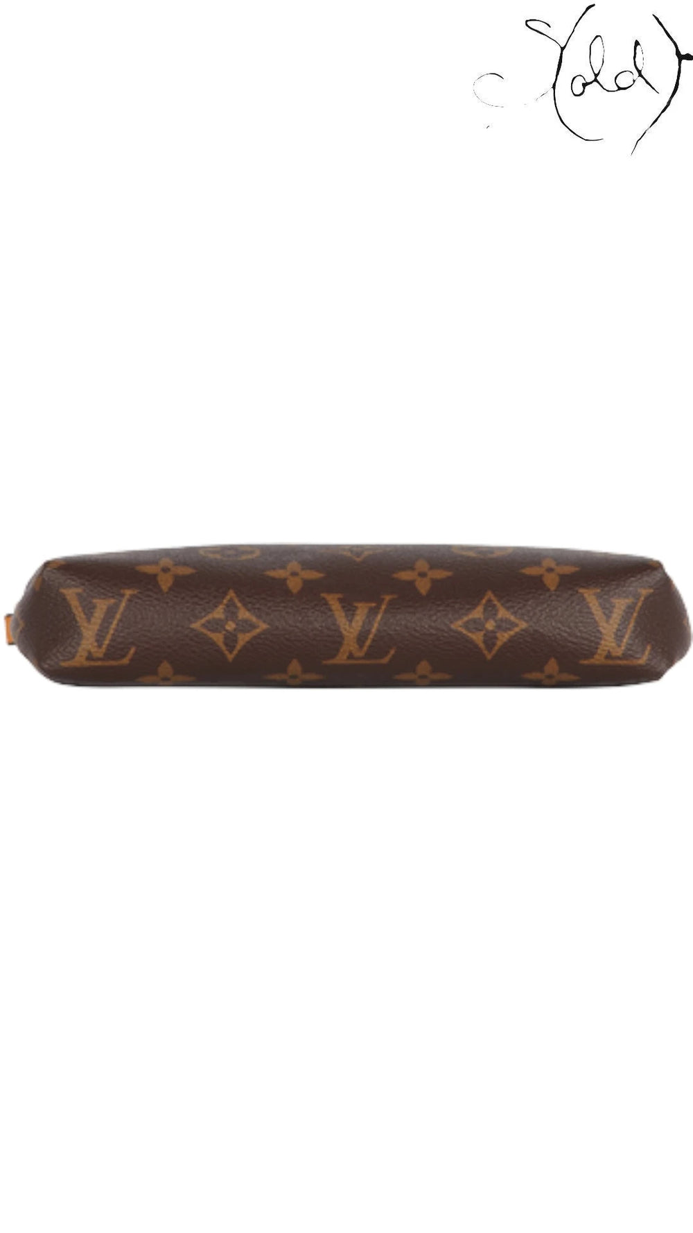 Louis Vuitton Pallas Clutch Monogram Canvas Employee Uniform 2018, Hardware detail | Sold Attire