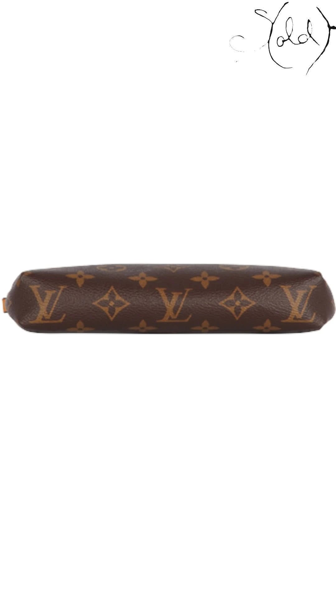 Louis Vuitton Clutch Louis Vuitton Pallas Clutch Monogram Canvas Employee Uniform 2018
