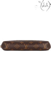 Louis Vuitton Pallas Clutch Monogram Canvas Employee Uniform 2018, Hardware detail | Sold Attire
