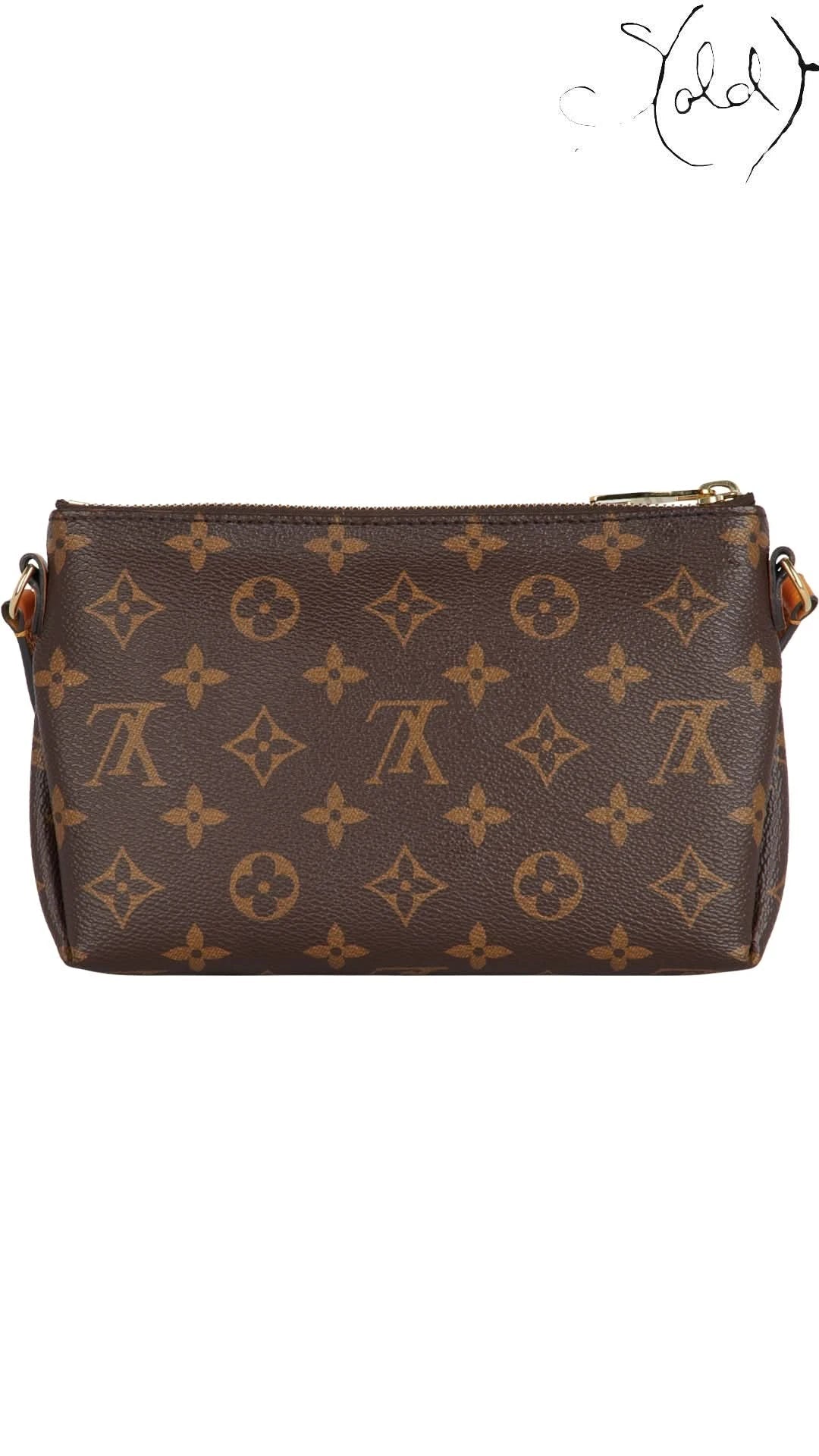 Louis Vuitton Clutch Louis Vuitton Pallas Clutch Monogram Canvas Employee Uniform 2018