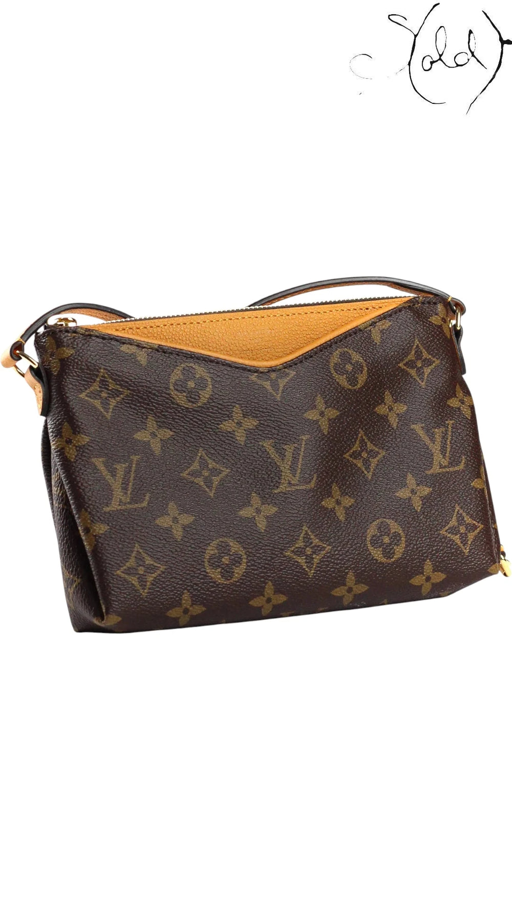 Louis Vuitton Pallas Clutch Monogram Canvas Employee Uniform 2018, Base view | Sold Attire