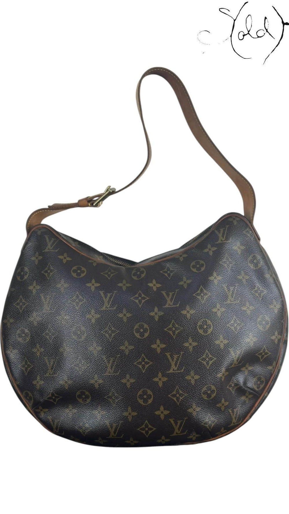 Louis Vuitton Croissant GM – Archival Y2K Icon, Back view | Sold Attire