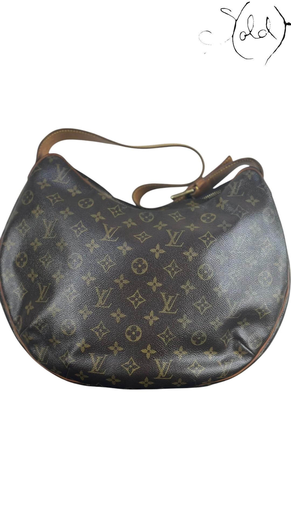 Louis Vuitton Croissant GM – Archival Y2K Icon, Interior view | Sold Attire
