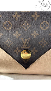 Louis Vuitton Double V Crema Monogram – Parisian Contrast, Base view | Sold Attire