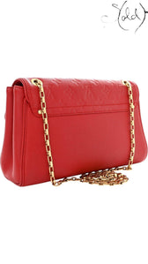 LOUIS VUITTON Empreinte Saint Germain PM – Cherry Calfskin Icon, Back view | Sold Attire