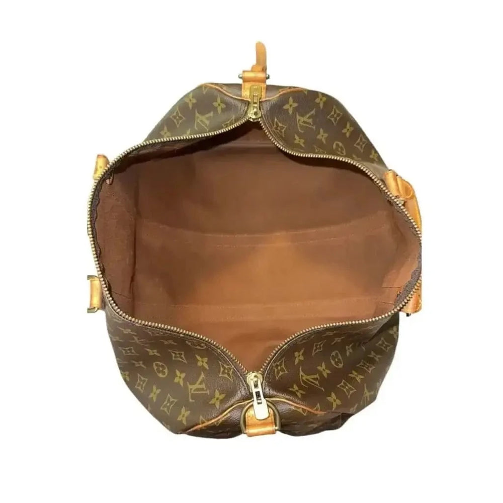 LOUIS VUITTON Keepall 45 – Brown Leather, Interior view | Sold Attire