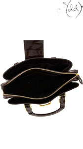 Louis Vuitton Melrose Amarante Patent Leather Bag, Base view | Sold Attire