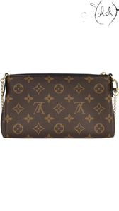 Louis Vuitton Monogram Pallas Clutch, Detail view | Sold Attire