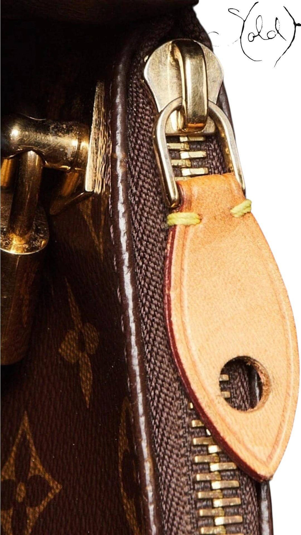 Louis Vuitton Montaigne MM Monogram Canvas Tote – Structured Elegance, Base view | Sold Attire