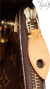 Louis Vuitton Montaigne MM Monogram Canvas Tote – Structured Elegance, Base view | Sold Attire
