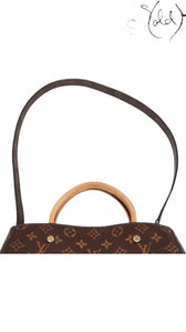 Louis Vuitton Montaigne MM Monogram Canvas Tote – Structured Elegance, Interior view | Sold Attire