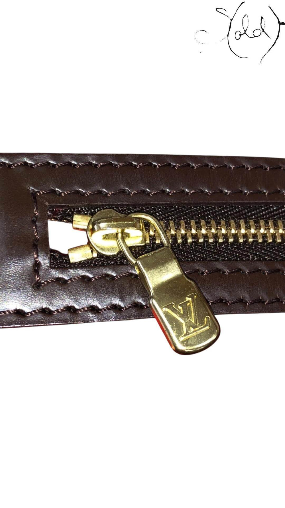 Louis Vuitton Neverfull GM Damier Ebene – French Icon, Detail view | Sold Attire