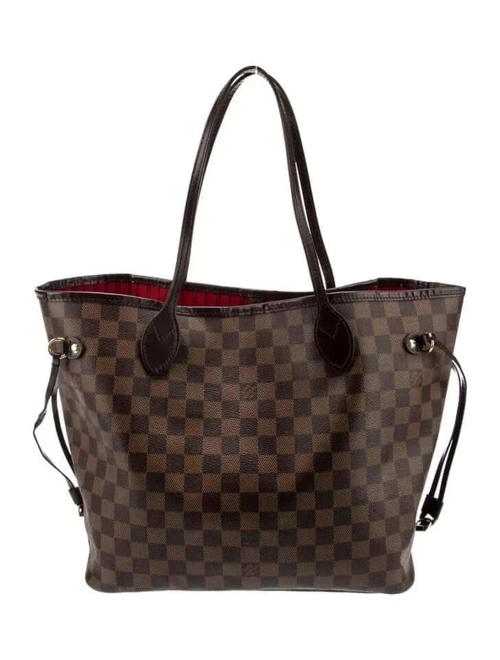 Louis Vuitton Neverfull GM Damier Ebene – French Icon, Back view | Sold Attire