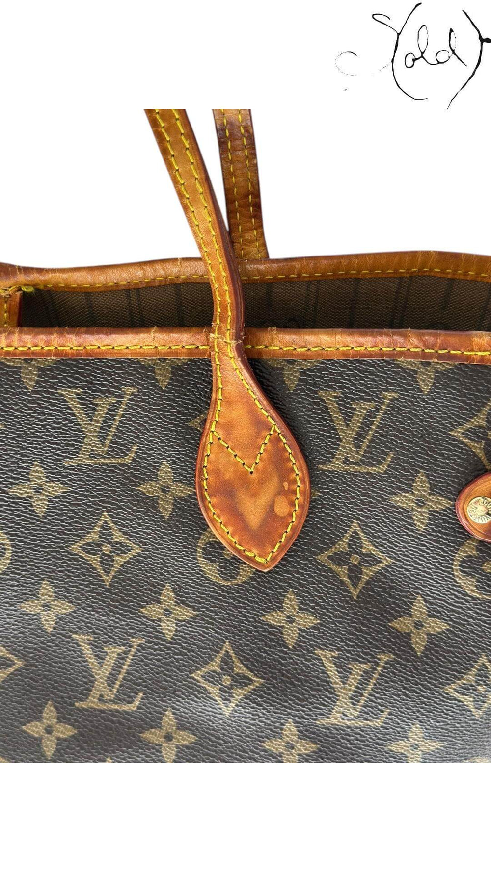 Louis Vuitton Neverfull MM – Monogram Canvas, Base view | Sold Attire