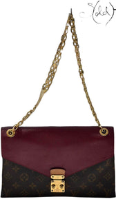 Louis Vuitton Pallas Shoulder Bag – Monogram Elegance, Detail view | Sold Attire