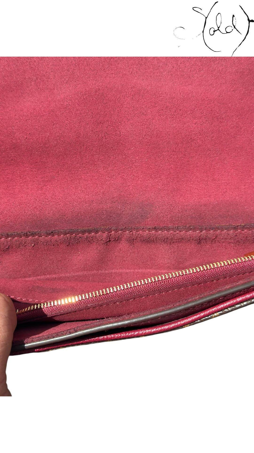 Louis Vuitton Pallas Shoulder Bag – Monogram Elegance, Hardware detail | Sold Attire