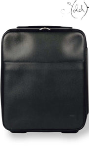 Louis Vuitton Pegase Légère 55 Black Taiga Leather