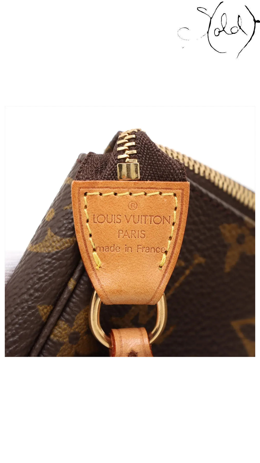 louis vuitton pochette ar1012, detail view 7