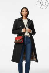 Louis Vuitton Monogram Saint-Placide Crossbody Bag Red Interior Complete Set, Close-up | Sold Attire