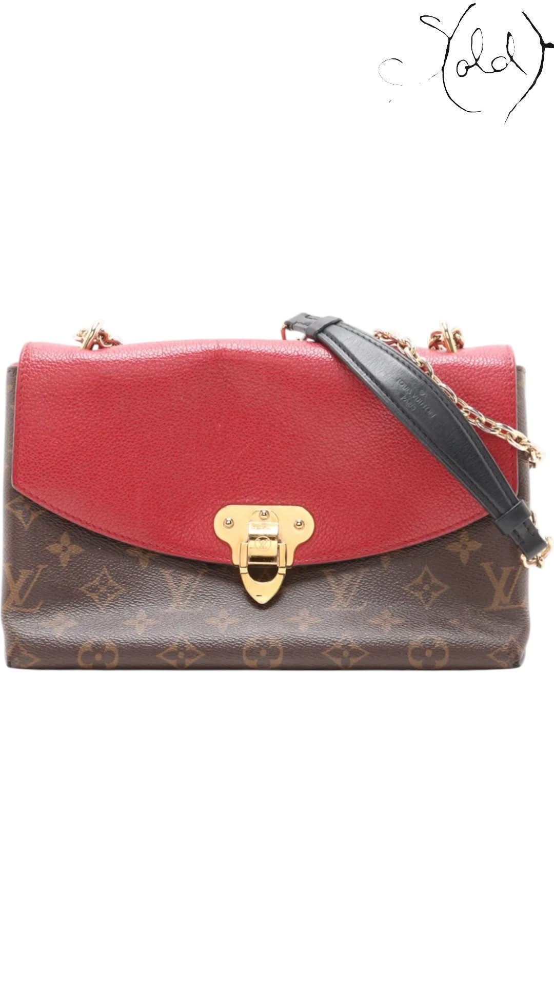Louis Vuitton Shoulder Bag Louis Vuitton Monogram Saint - Placide Crossbody Bag Red Interior Complete Set | Sold Attire