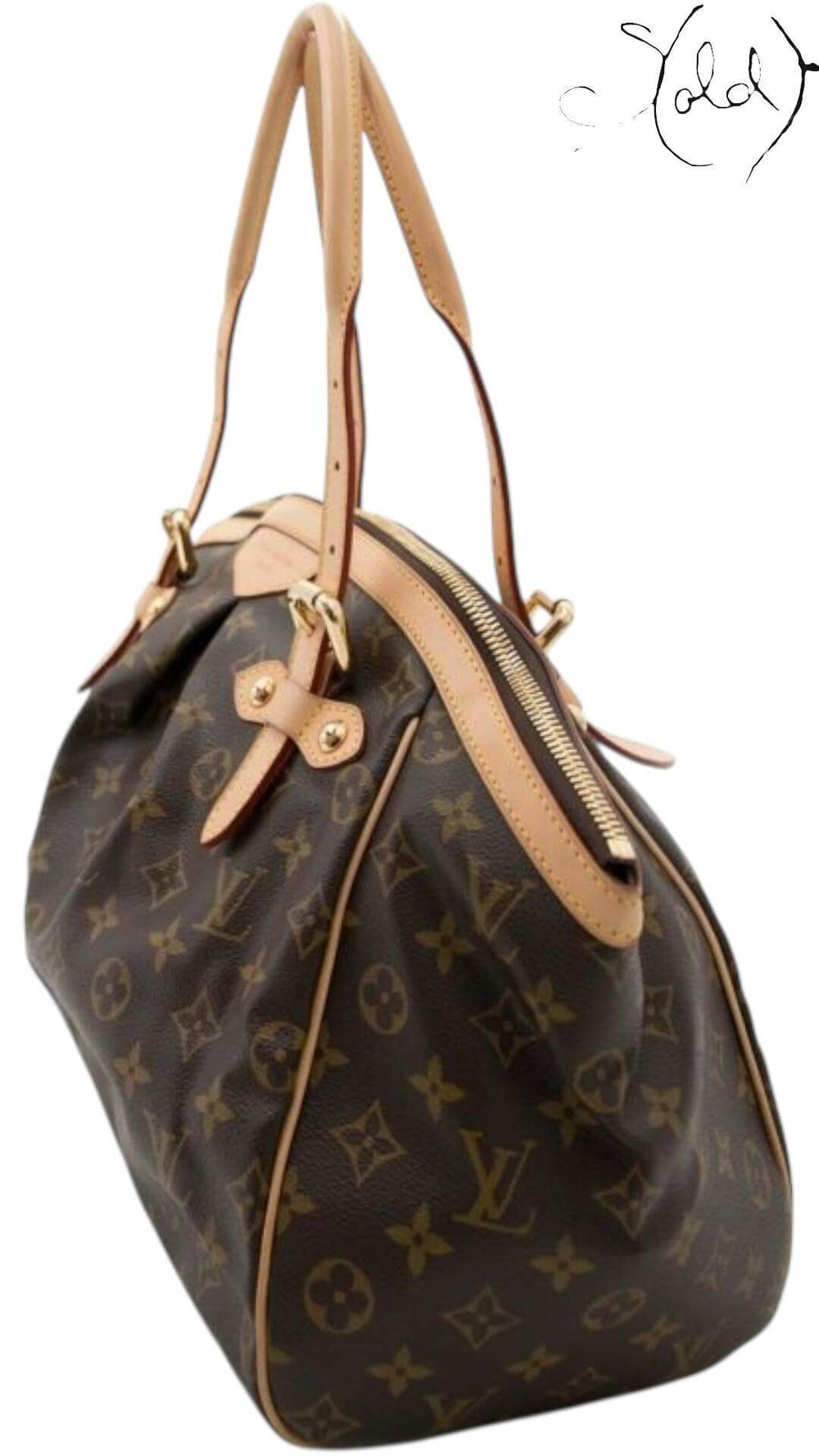 Louis Vuitton Tivoli GM Monogram – Ultra Rare French Icon, Interior view | Sold Attire
